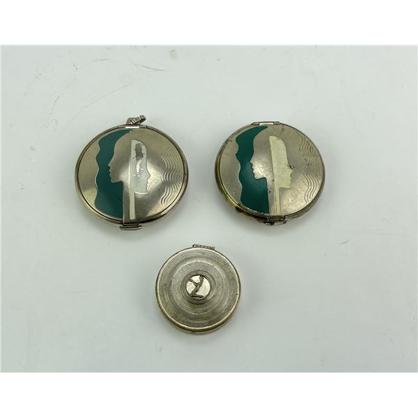 Art Deco Richard Hudnut Compacts