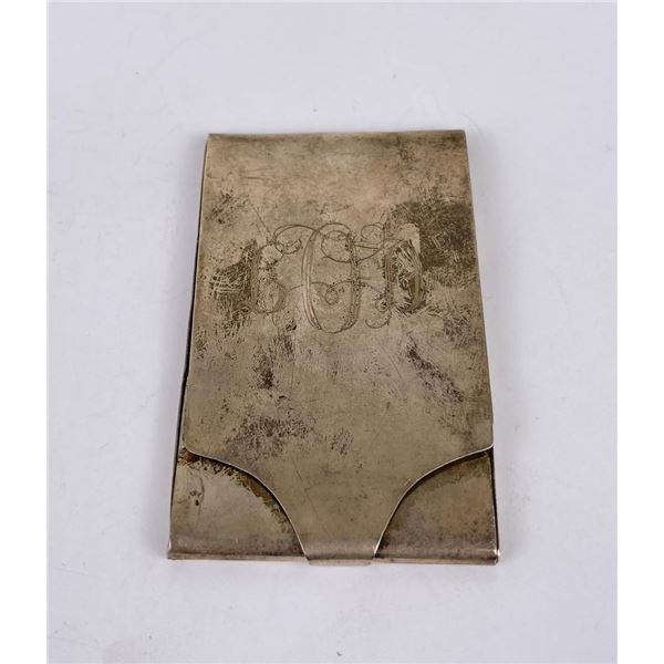 Victorian Sterling Silver Calling Card Case