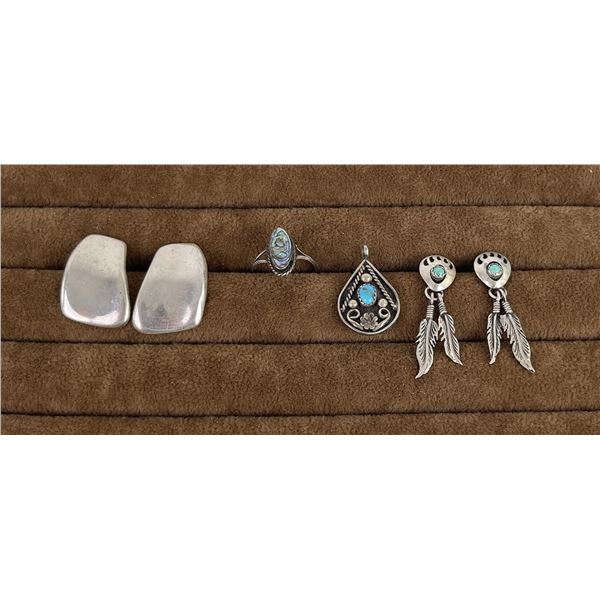 Collection of Sterling Silver Jewelry