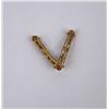 Image 2 : Victorian 10k Yellow Gold Pin Brooch