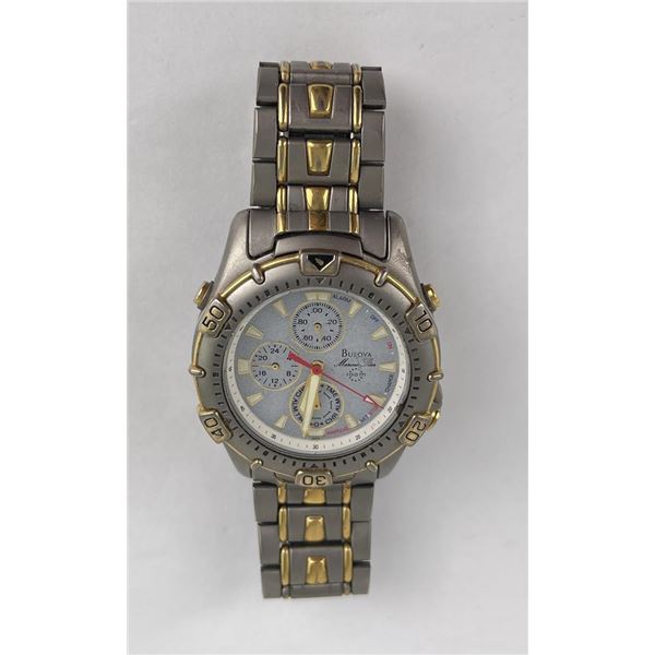 Bulova Marine Star Titanium Mens Watch