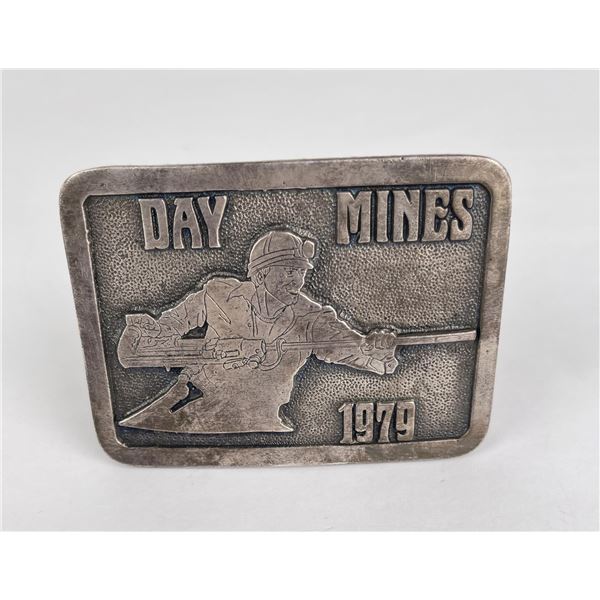 Day Mines 1979 Mining Belt Buckle