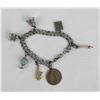 Image 2 : Sterling Silver Charm Bracelet