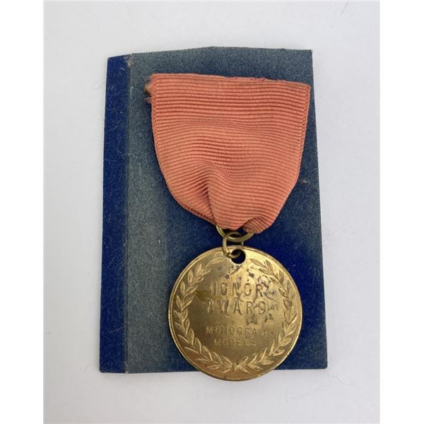 Monogram Models Honor Award Medal