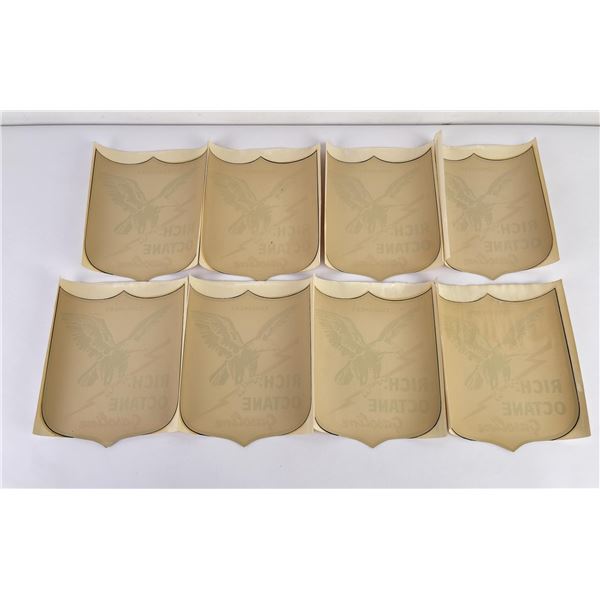 Consumers Rich Octane Gasoline Pump Decals