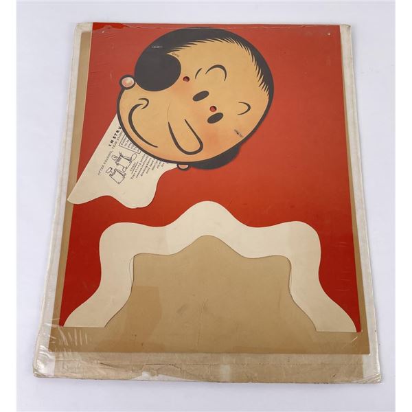 Antique Popeye Olive Oyl Paper Halloween Mask
