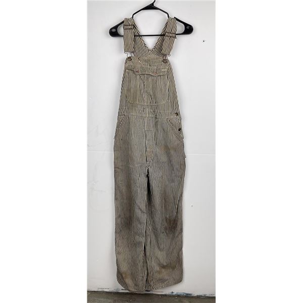 Antique Hercules Railroad Stripe Overalls