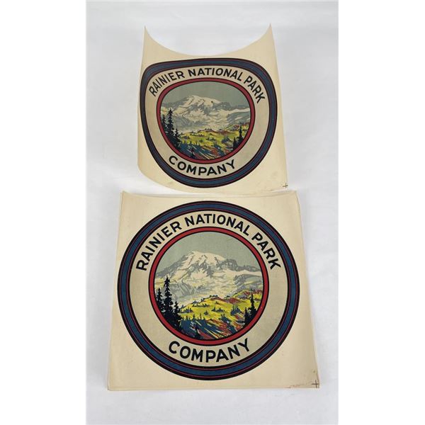 Rainier National Park Company Decals
