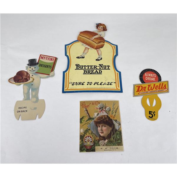 Group of Antique Advertising Items