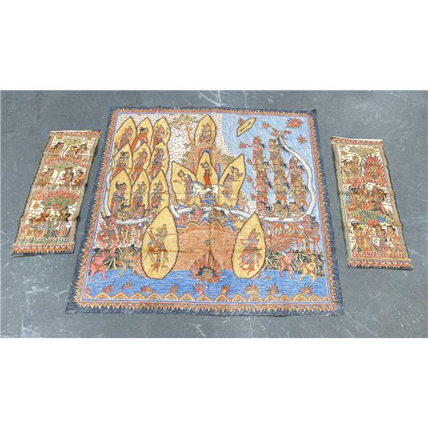 Chinese Tibetan Thangka Painting on Cloth