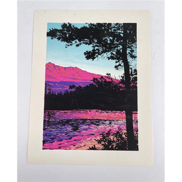 William McArthur Pullman Washington Serigraph