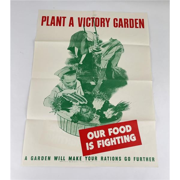 WW2 Victory Garden Poster