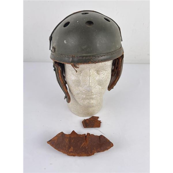 WW2 Model 1938 US Tankers Helmet