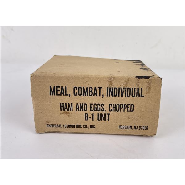Vietnam Combat Meal Ration Unit B-1 Ham Eggs