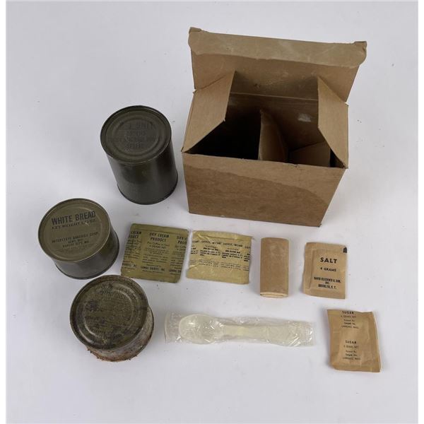 Vietnam War B-3 Ration Meal