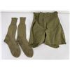 Image 1 : WW2 US Army Socks & Underwear