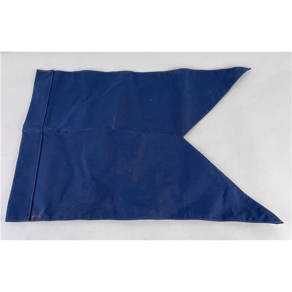 Vietnam War Blue Infantry Guidon Flag
