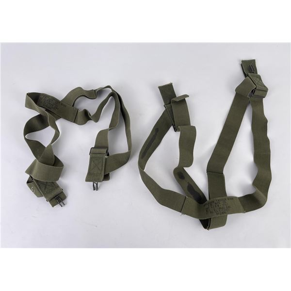 Korean War US Army Suspenders Korean War US Army Suspenders