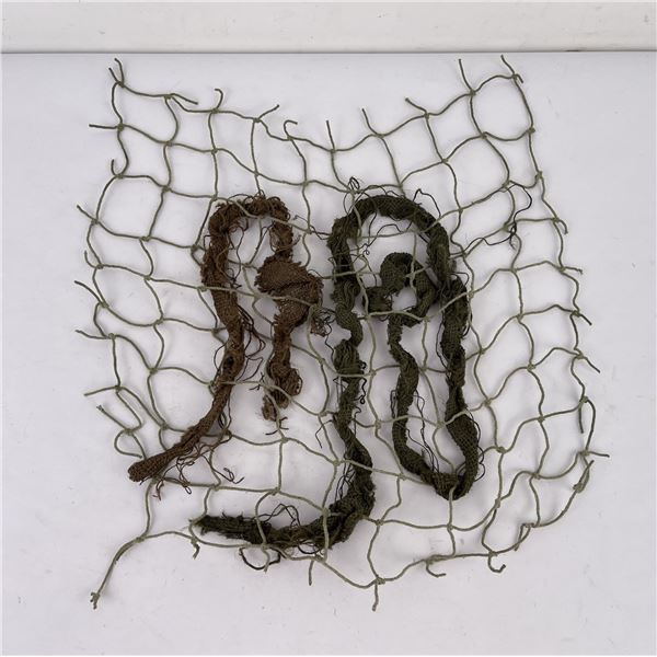 US WW2 Normandy Invasion Helmet Camo Net w/ Scrim