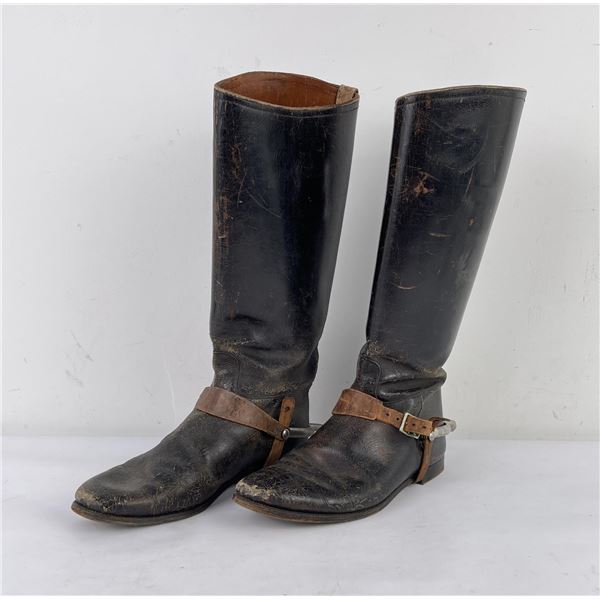 Model 1889 US Cavalry Officers Boots with Spurs