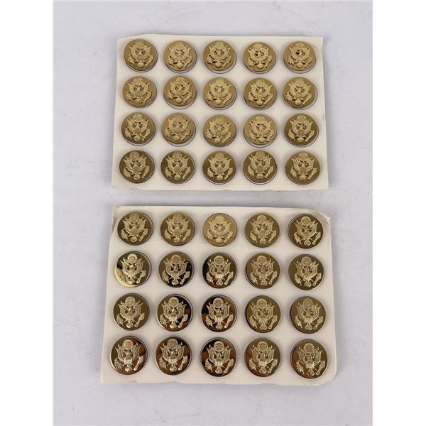 Vietnam US Army Detached Service Collar Discs