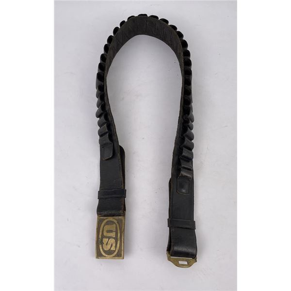 1870s Fair Weather Christian Cartridge Belt