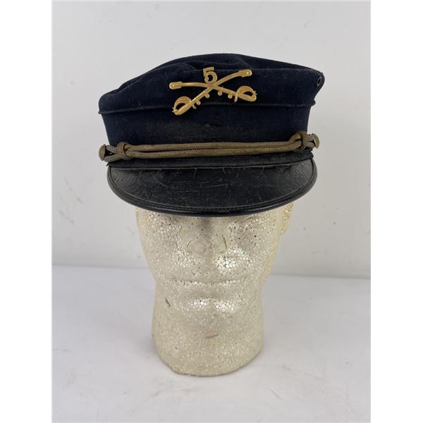 Spanish American War 1892 Hat 5th Cavalry Company