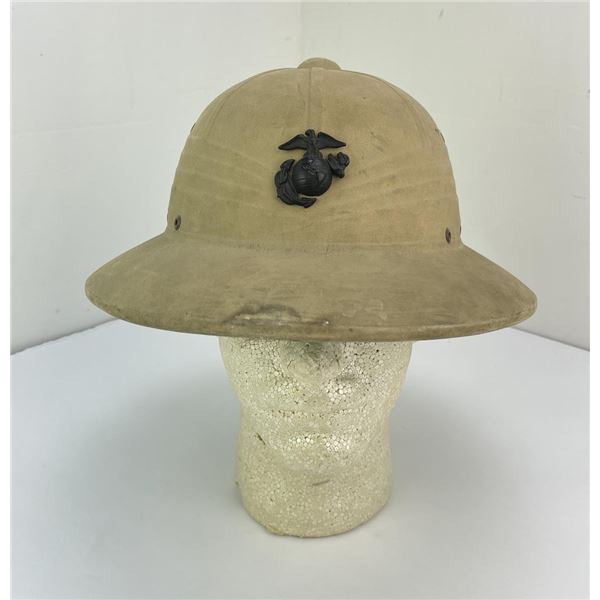 WW2 USMC Desert Safari Pith Helmet