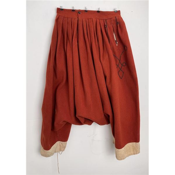M1879 French Zouave Red Pants Trousers