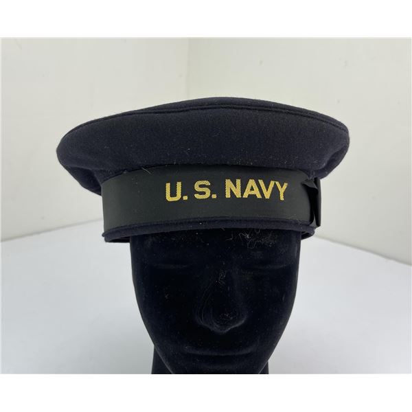 WW2 US Flat Navy Hat