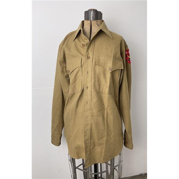 WW2 Marine Corps Wool Shirt VAC