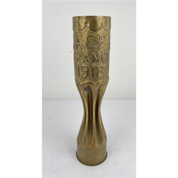 WW1 AEF Trench Art Shell