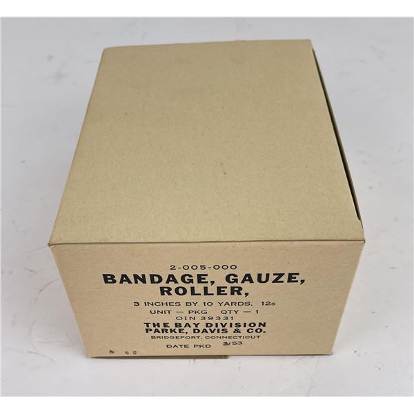 US Army Medical Gauze Roller Bandages