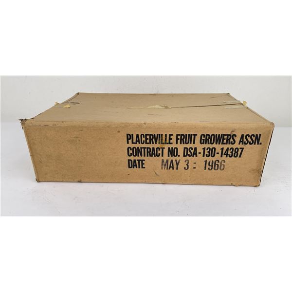 Vietnam War C Ration Meal Case Box