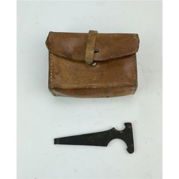 WW2 Leather BAR Browning Rifle Pouch