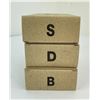 Image 5 : WW2 Reproduction Brown K Ration Boxes