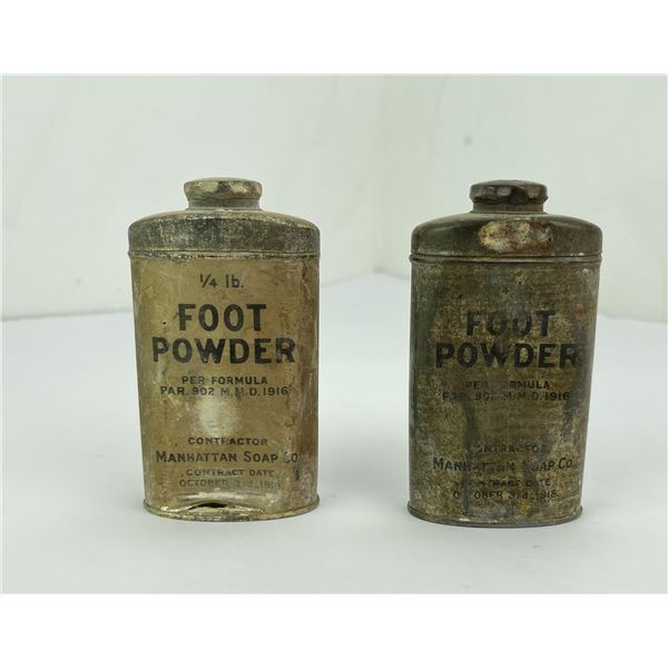 WW1 Doughboy US Army Foot Powder