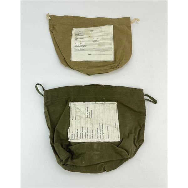 US Army Vietnam War Deceased Soldiers Bags