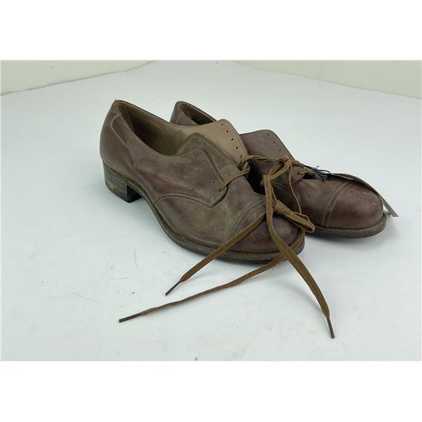 WW2 Ladies Ordnance Plant Shoes
