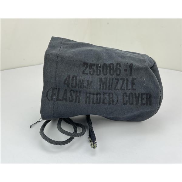 WW2 40mm Bofors Muzzle Cover