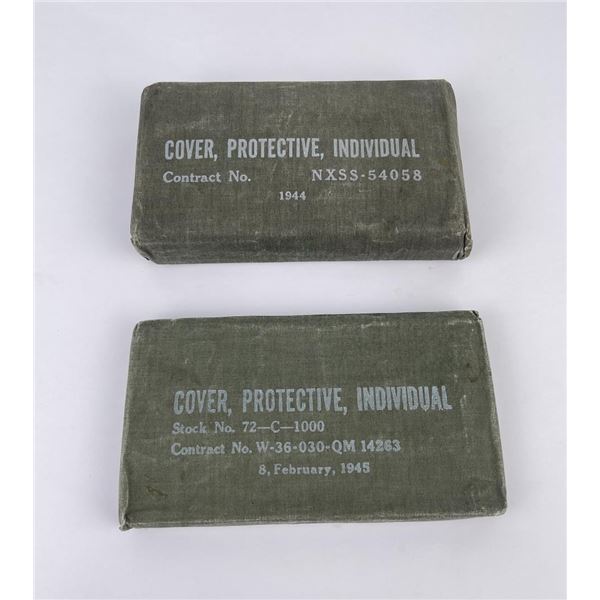 WW2 Gas Poncho Pair Deadstock