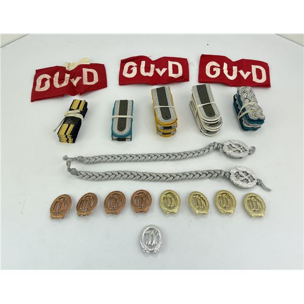 Bag of Assorted East German Army Items