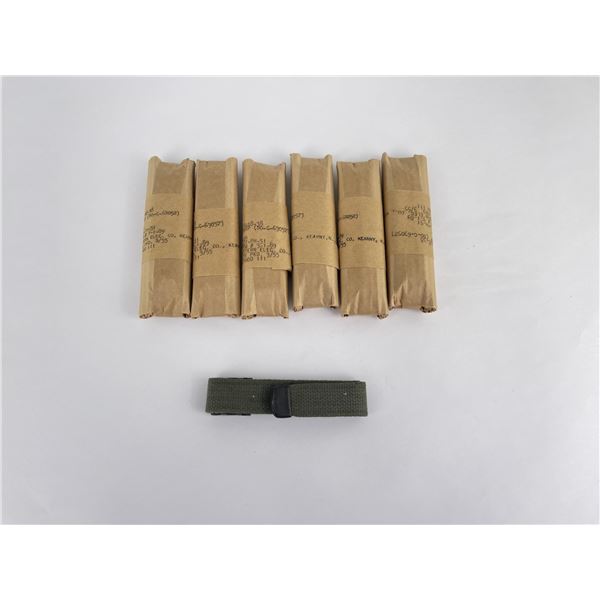 Lot of 7 US Jeep Tool Straps