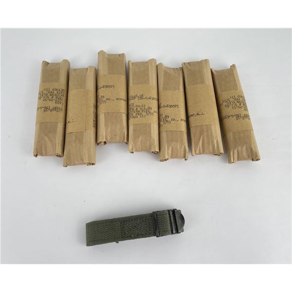 Lot of 8 US Jeep Tool Straps