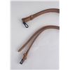 Image 5 : WW2 Leather Straps M1 Carbine Leather Scabbard