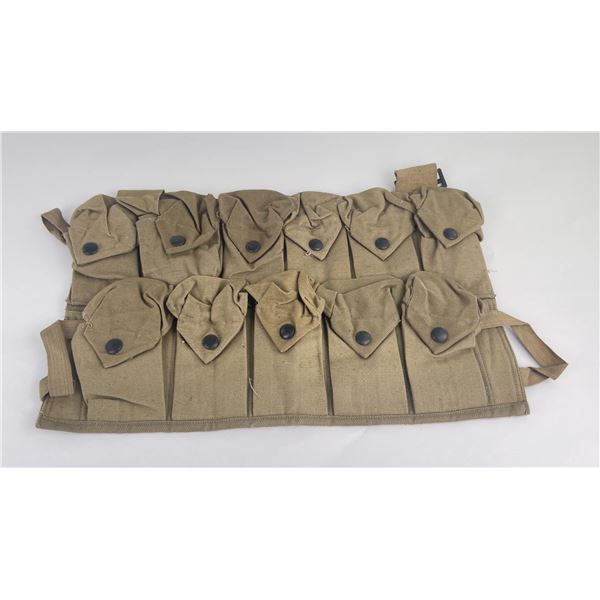 WW1 11 Pocket Grenade Bandoleer 1918