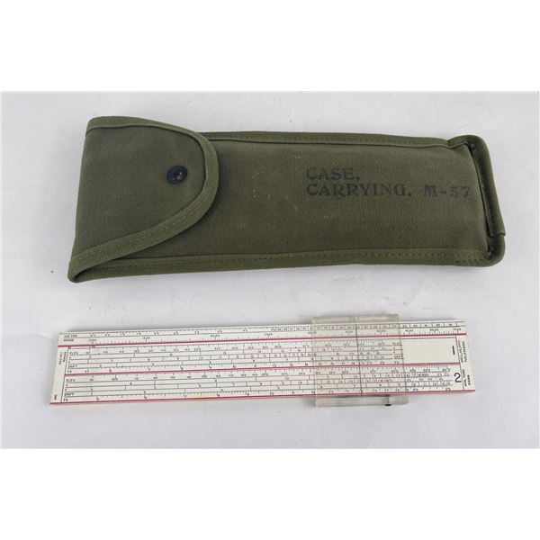 WW2 Artillery Slide Rule