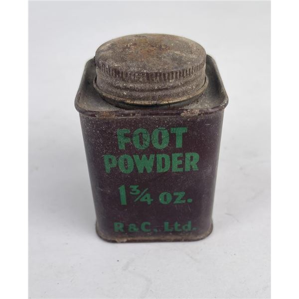 WW2 Can of Foot Powder