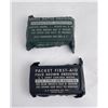 Image 2 : Lot of 2 WW2 First Aid Bandages