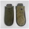 Image 2 : Pair of WW2 1944 Wire Cutter Pouches